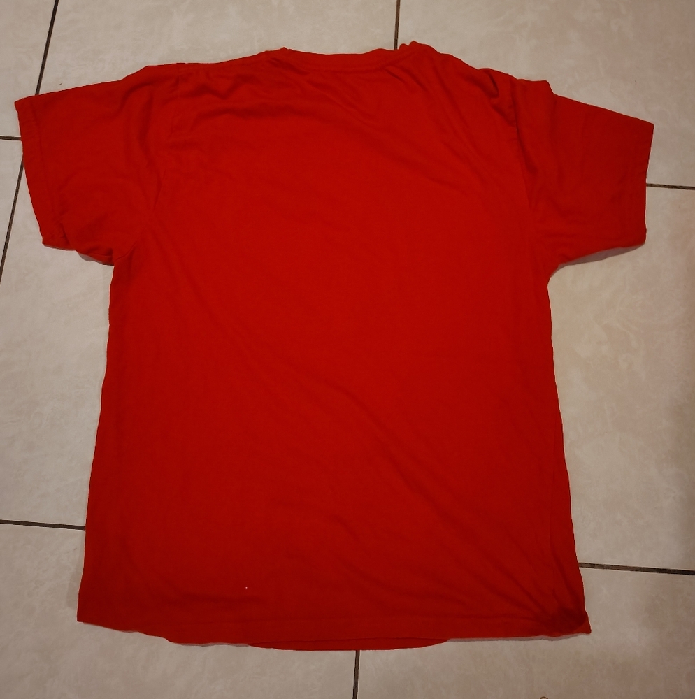 Kids Racing Team Red T-Shirt - Picture 4 of 4